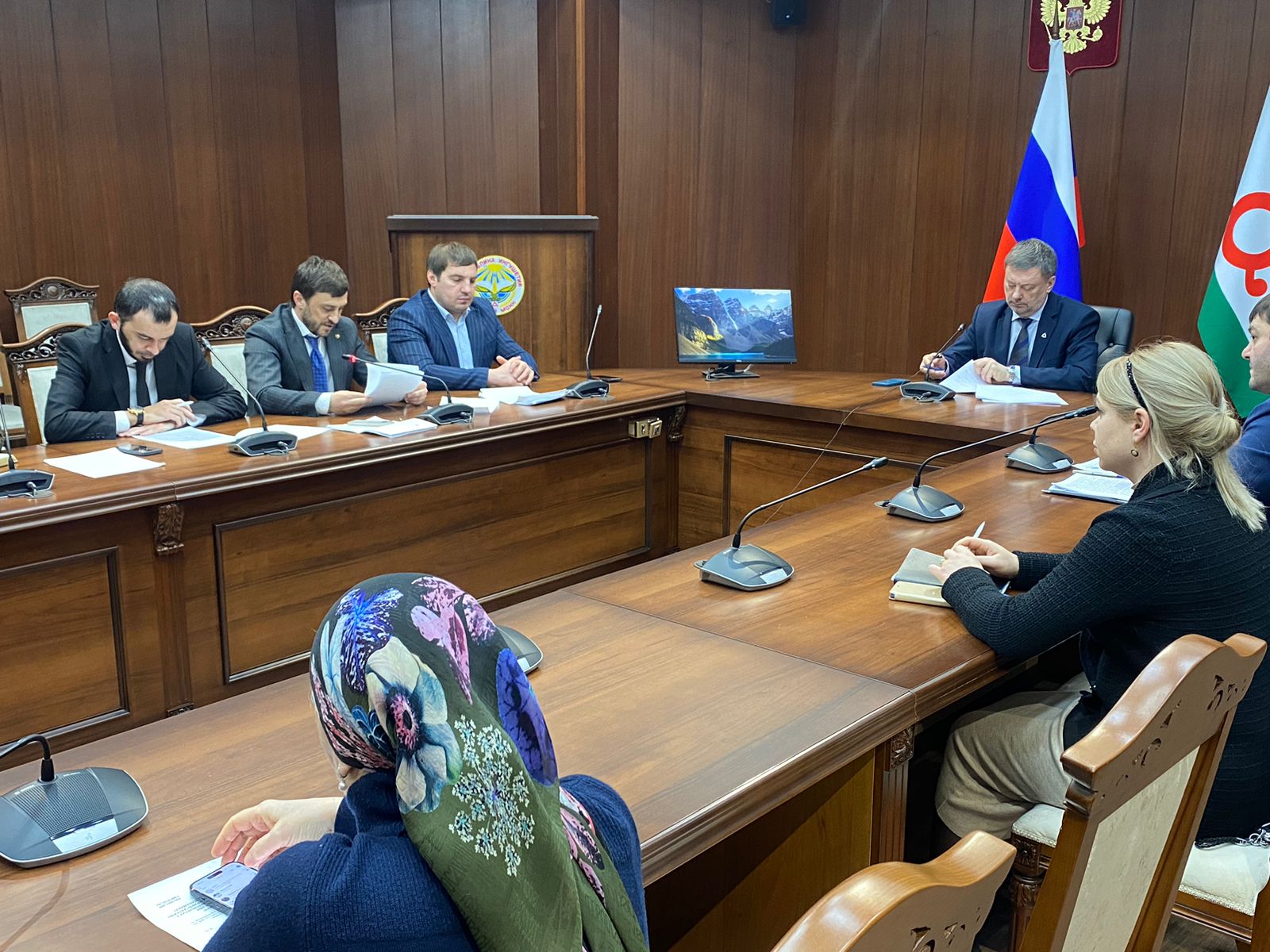 В Правительстве Ингушетии прошло заседание Правления ТФОМС Республики Ингушетия